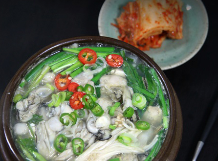 oyster rice soup